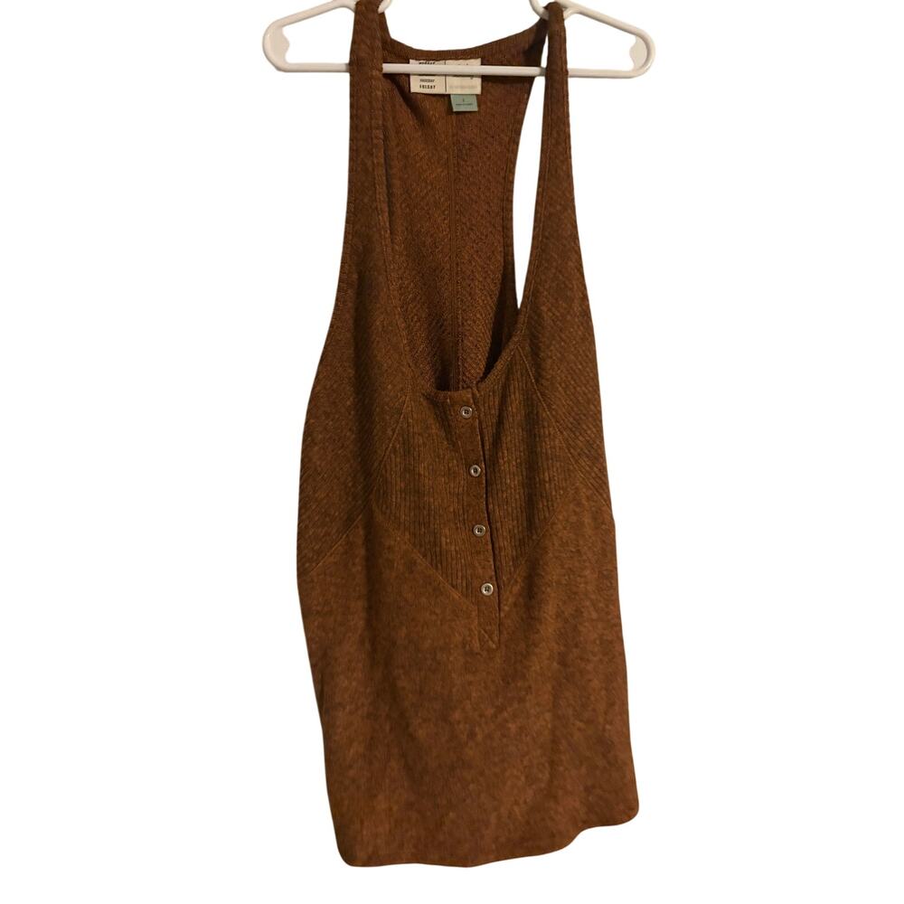 Anthropologie Saturday Sunday Lucie Tank Top Rust Women's S